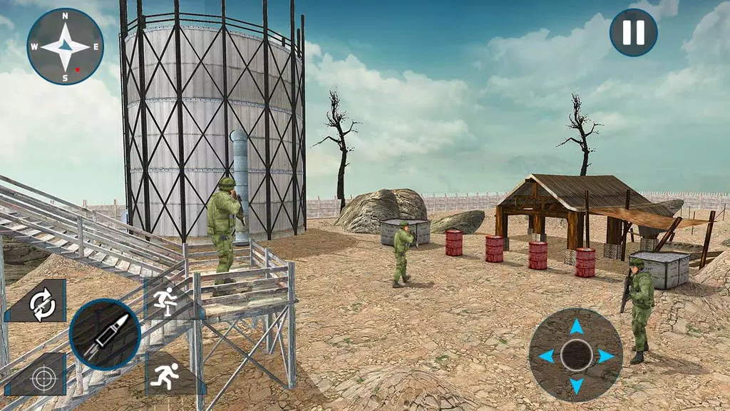 Army Sniper Desert 3D Shooter 2019 螢幕截圖 0