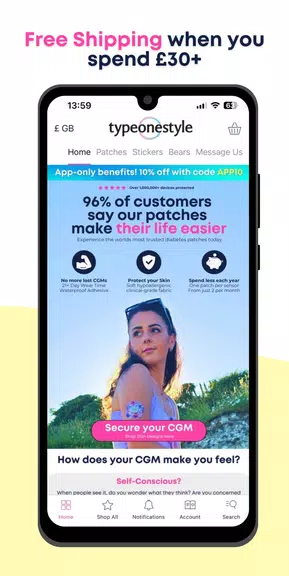 Type One Style - Official App स्क्रीनशॉट 0