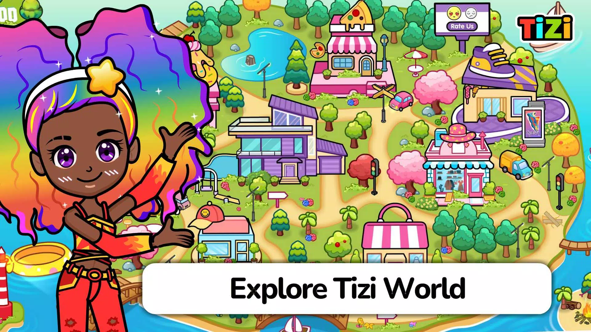 Tizi Girls World - Avatar Life স্ক্রিনশট 0