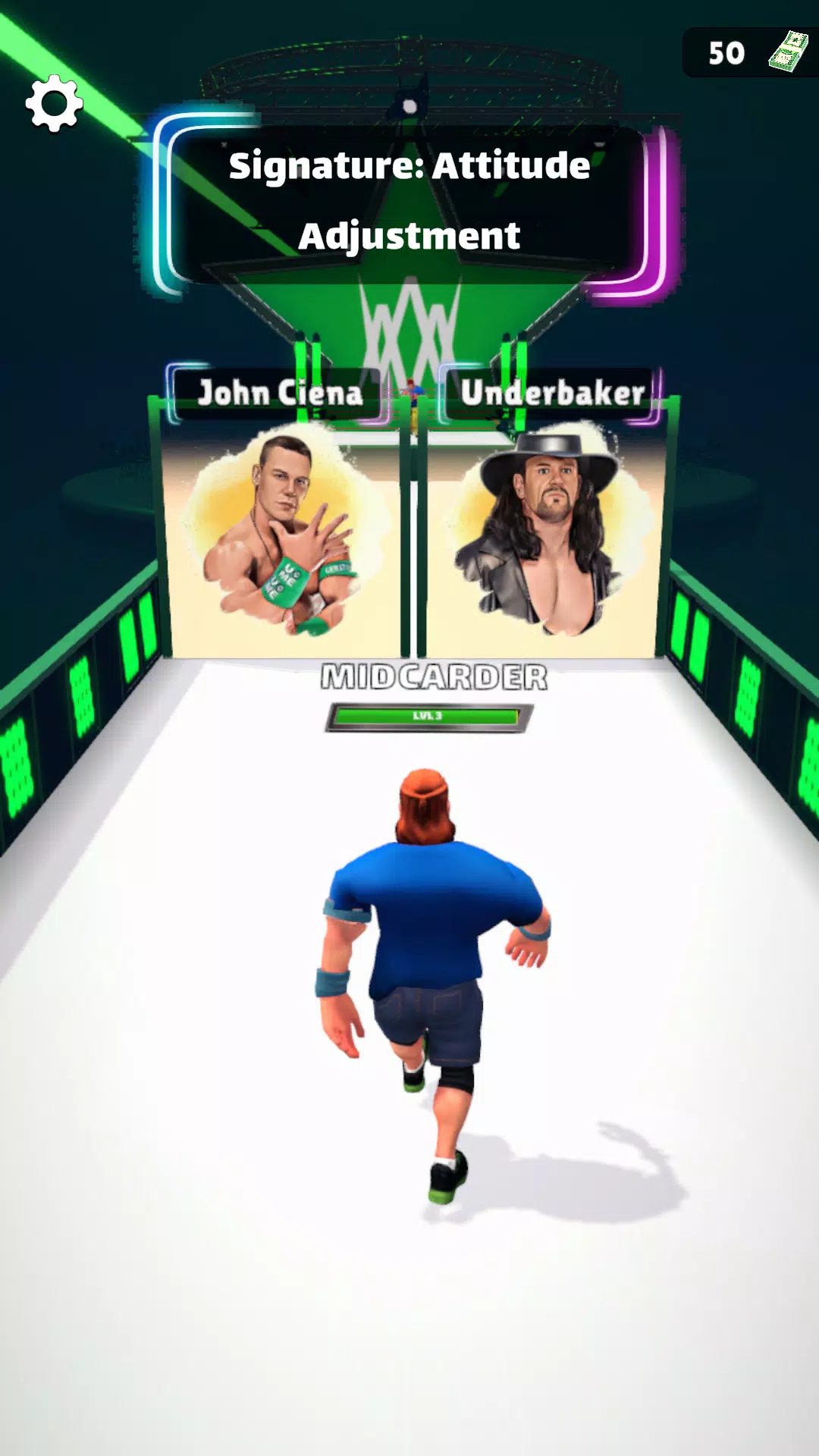 Wrestling Trivia Run スクリーンショット 3