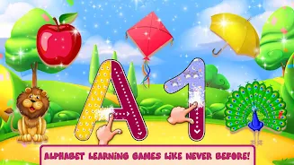 Learn ABC Alphabets & 123 Game Скриншот 1