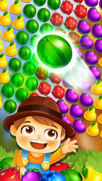 Farm Bubble Shooter Story - Fruits mania Captura de pantalla 1