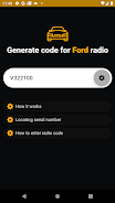 Ford radio code generator 螢幕截圖 2