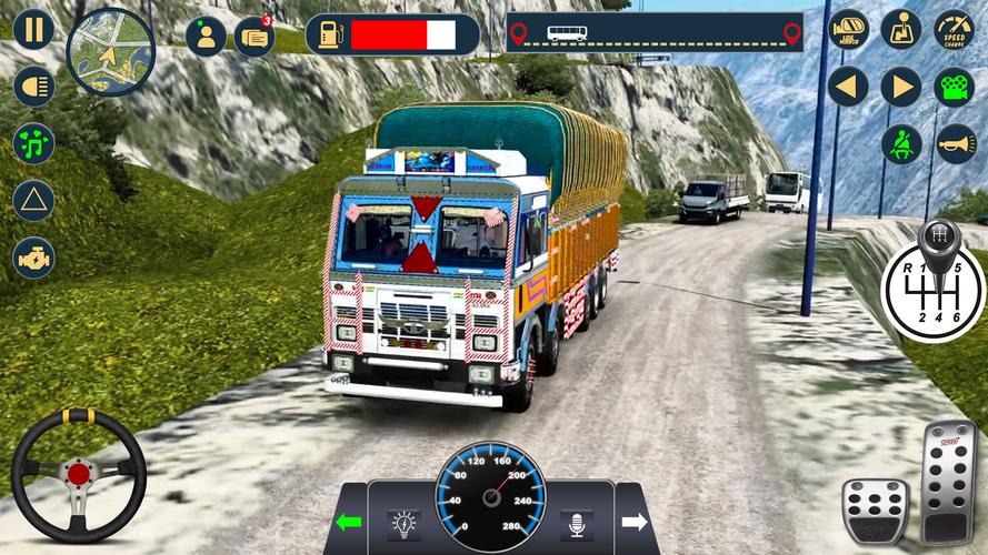 Indian Truck Drive Lorry Games スクリーンショット 0