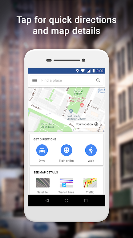 Google Maps Go Capture d'écran 0