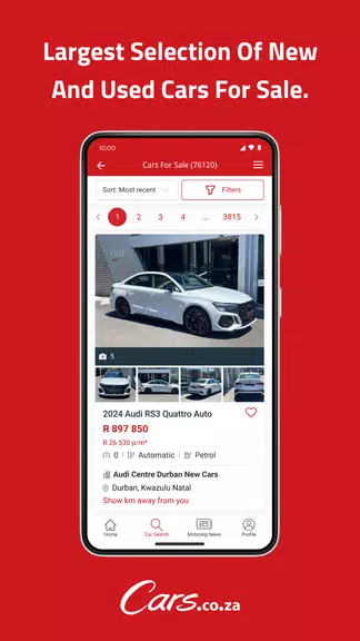 Cars.co.za Screenshot 2