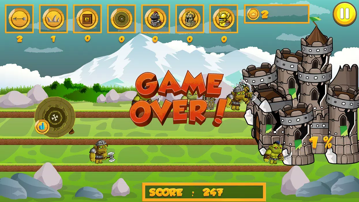 Knight vs Orc ဖန်သားပြင်ဓာတ်ပုံ 3