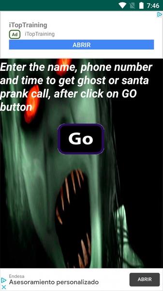 Ghost call prank Capture d'écran 3