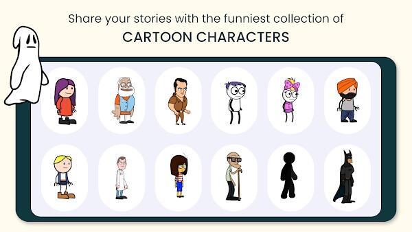 TweenCraft Cartoon Video Maker 螢幕截圖 2