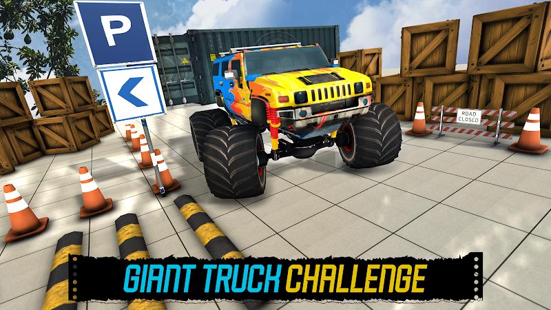 Monster Truck Parking Game 3D Ekran Görüntüsü 0