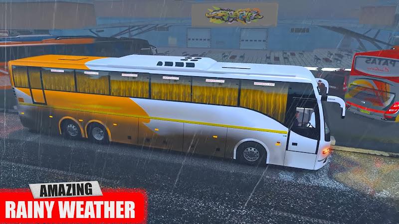 Euro Coach Bus Driving Games 螢幕截圖 3