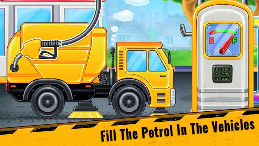 Kids Road Builder - Kids Games स्क्रीनशॉट 1