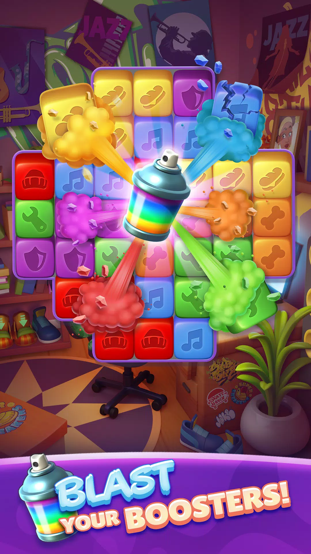 Subway Surfers Blast Captura de pantalla 2