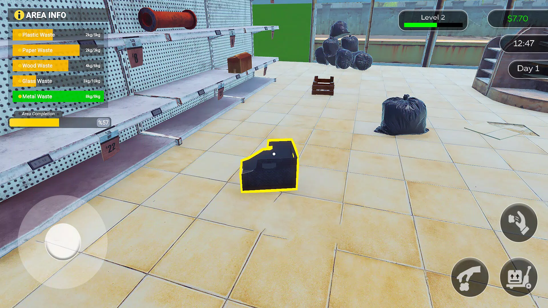 Recycling Center Simulator Captura de pantalla 1