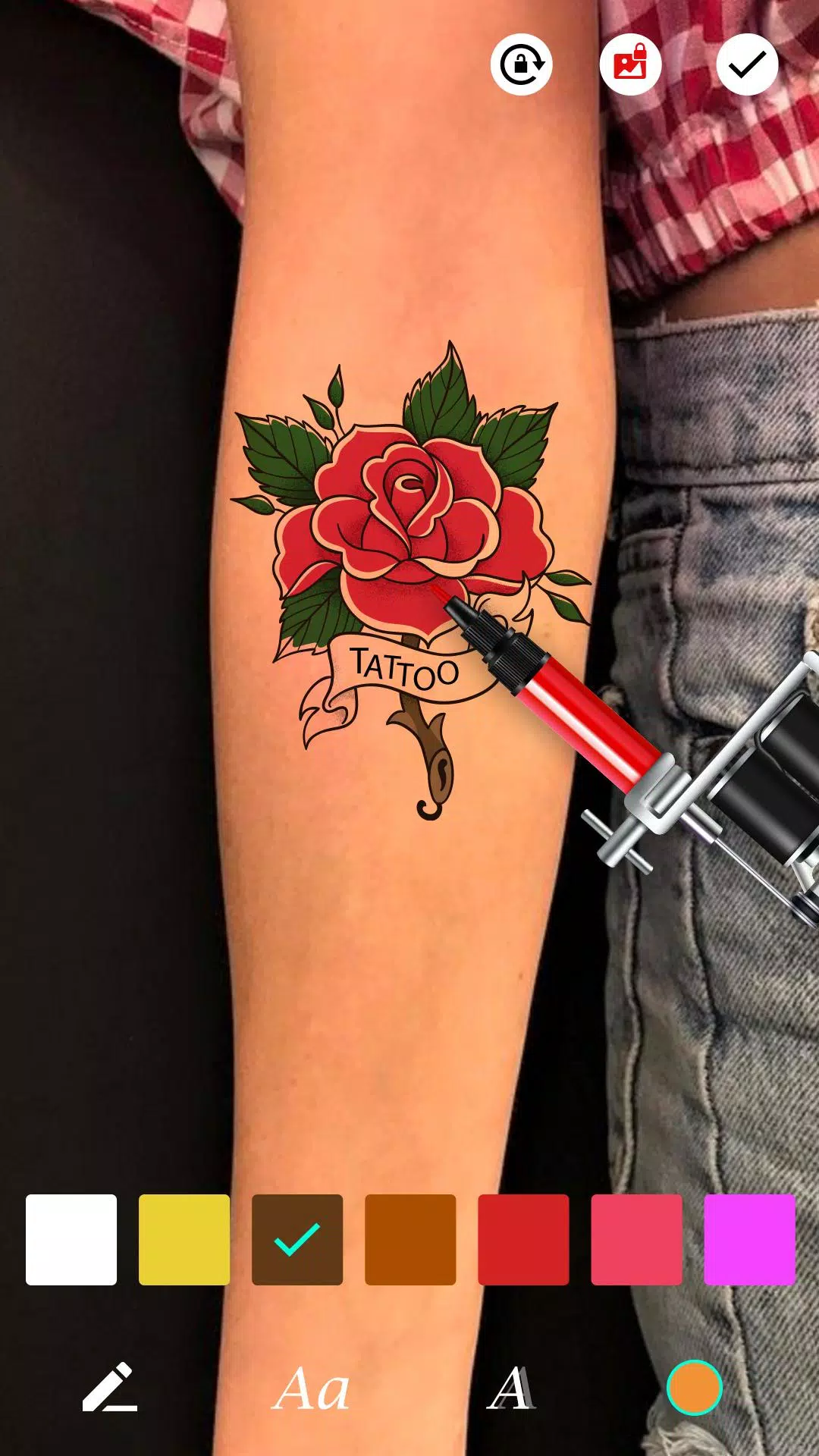 Tattoo Maker Ekran Görüntüsü 0