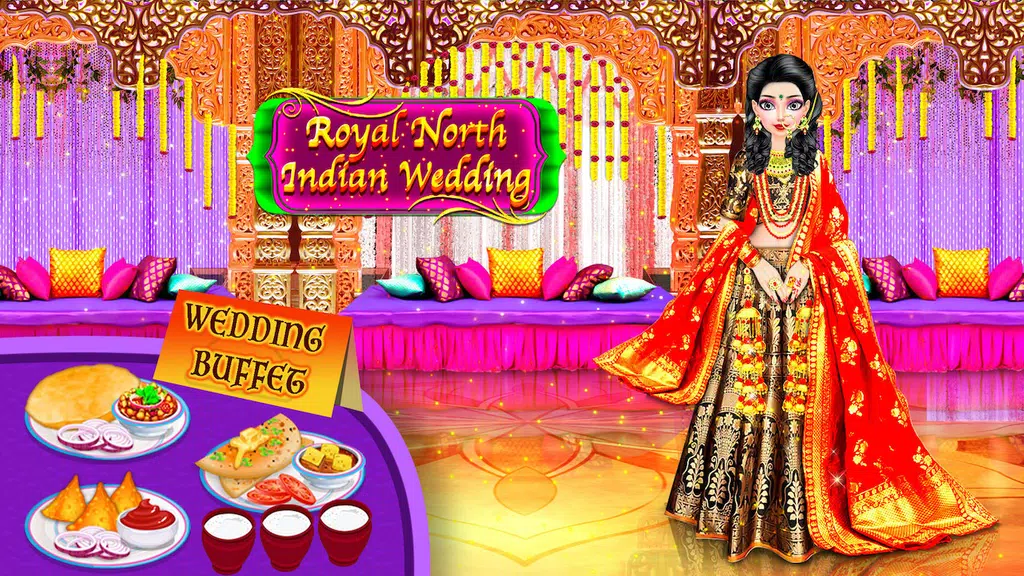 Royal North Indian Wedding Fun Capture d'écran 0