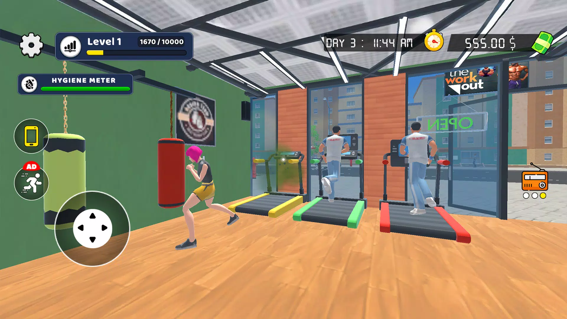 Boxing Workout Simulator Game Schermafbeelding 2