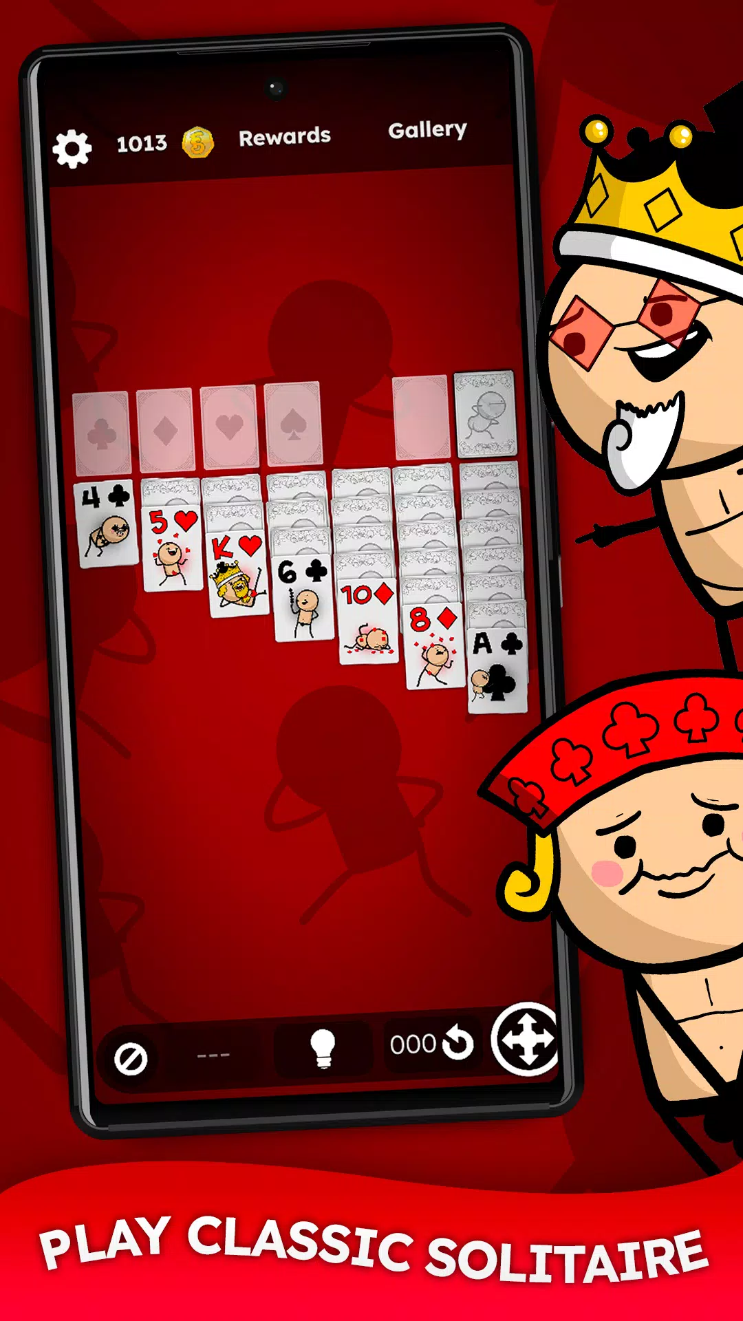 FLICK SOLITAIRE - Cozy Cards Schermafbeelding 0