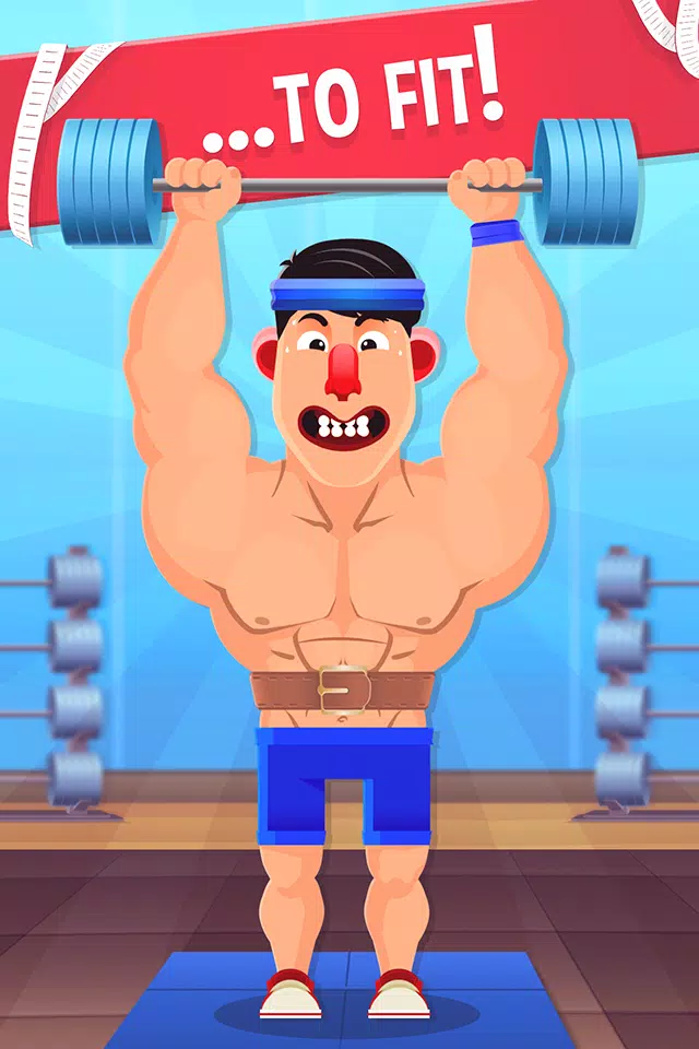 Fat No More: Sports Gym Game! स्क्रीनशॉट 1