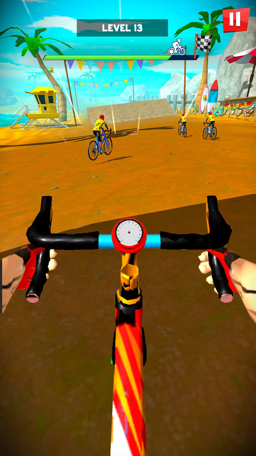 Bmx Racing: Offroad Cycle Game स्क्रीनशॉट 2