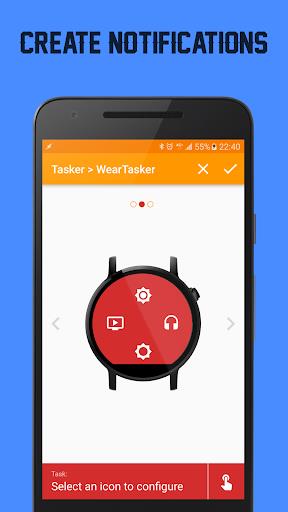 WearTasker - Tasker for Wear Скриншот 1