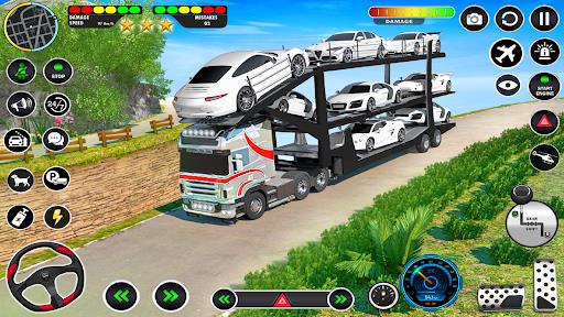 Crazy Truck Transport Car Game Schermafbeelding 0