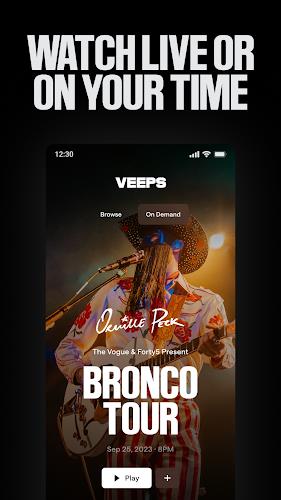 Veeps: Watch Live Music Captura de pantalla 3