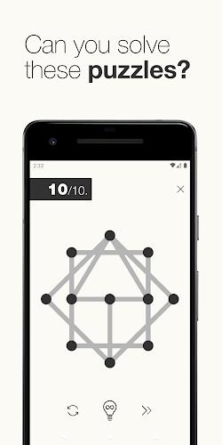 1Line & dots. Puzzle game. 螢幕截圖 1