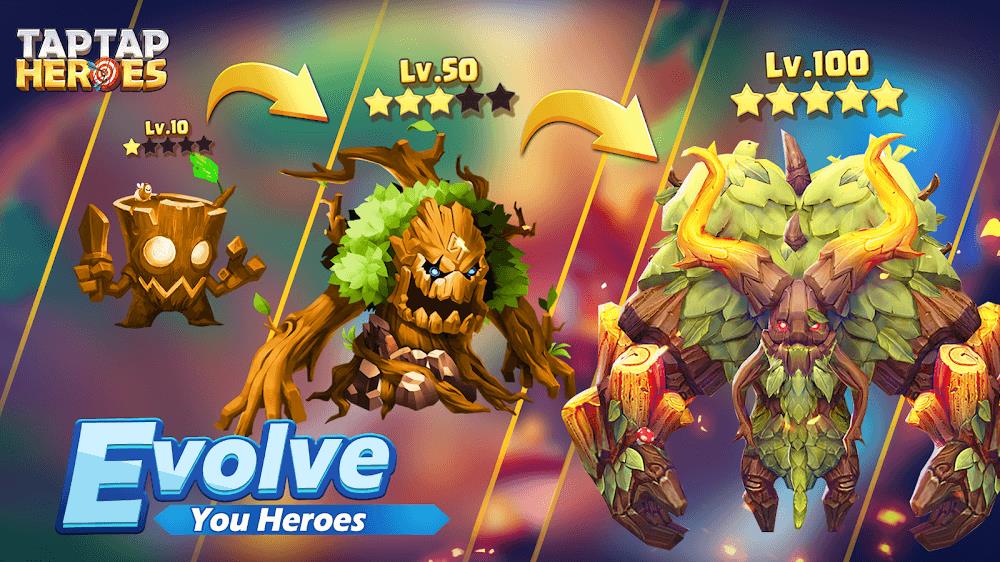 Taptap Heroes: ldle RPG Zrzut ekranu 1