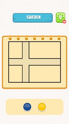 Flag Painting Puzzle Ảnh chụp màn hình 2