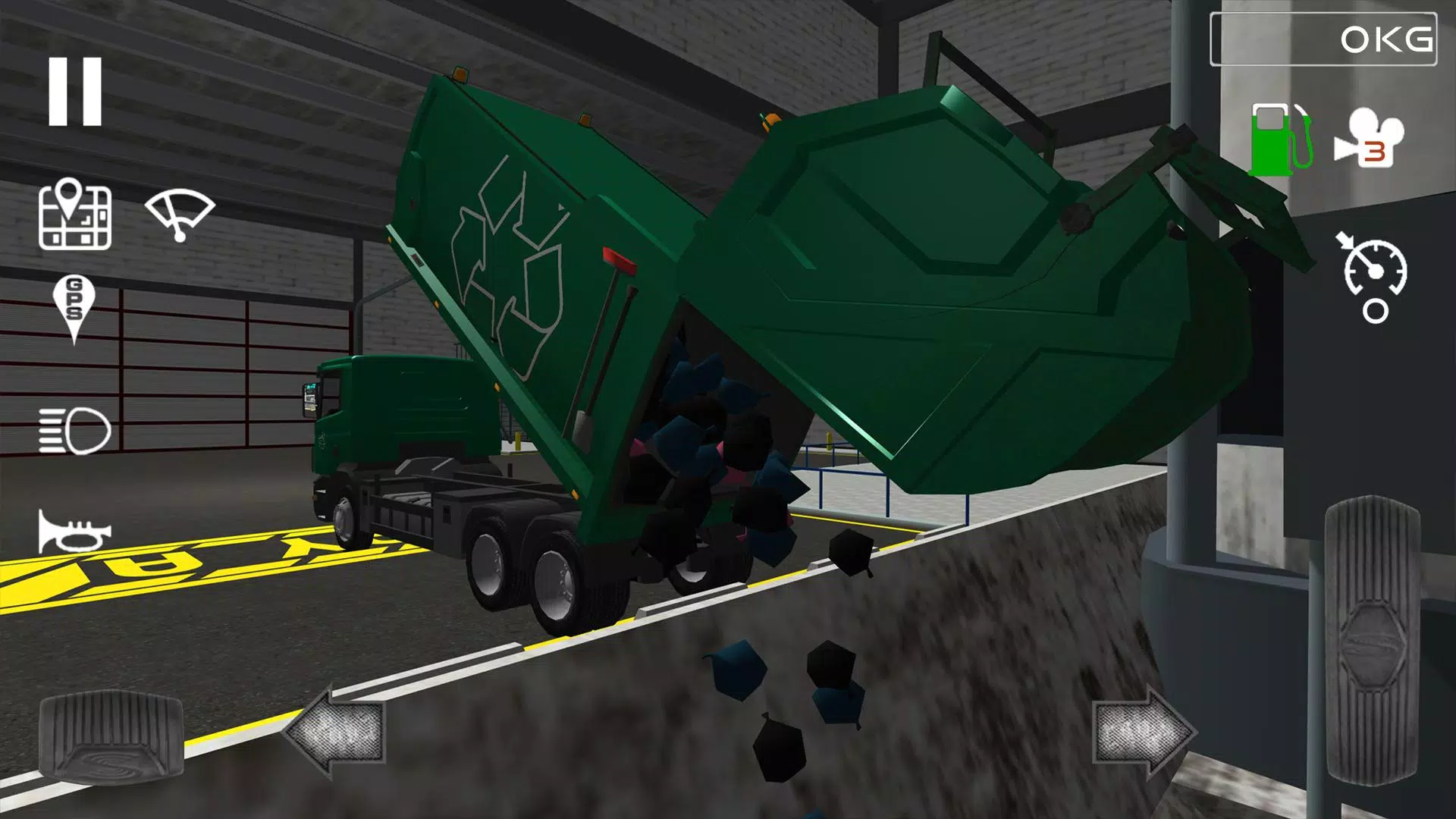 Trash Truck Simulator Tangkapan skrin 2