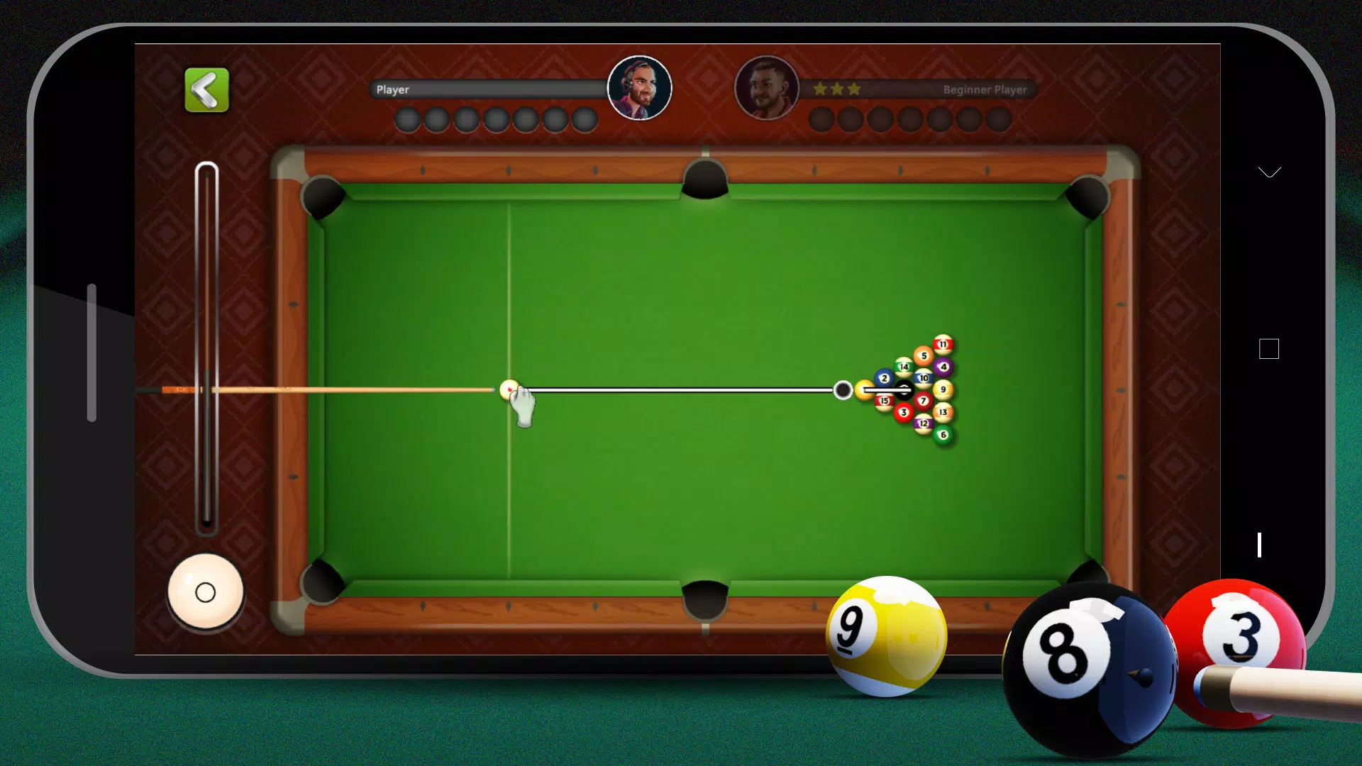 8 Ball Billiards Offline Pool Capture d'écran 3