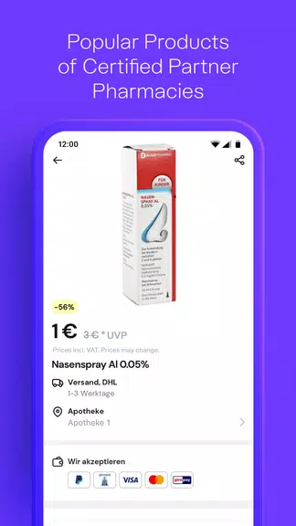 Onfy: Pharmacy marketplace Capture d'écran 3