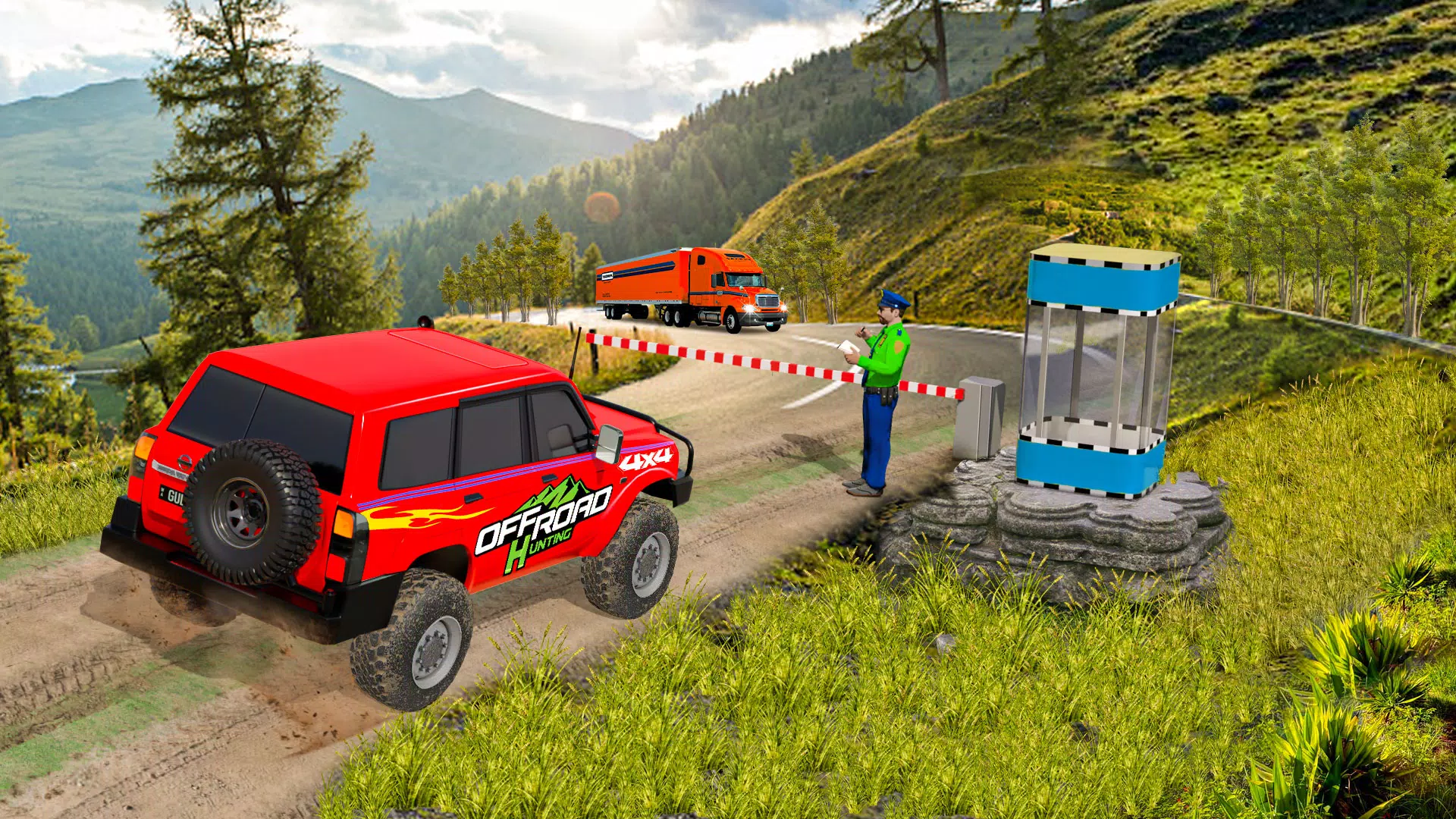 Off The Road-Hill Driving Game Schermafbeelding 1