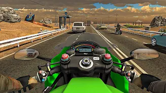 Racing In Moto: Traffic Race Screenshot 0