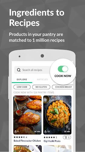 Cooklist: Pantry & Cooking App স্ক্রিনশট 1