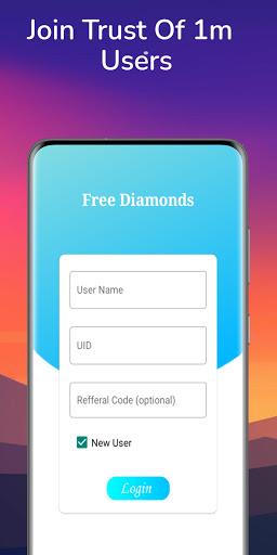 Free Diamonds - free in fire diamond Ảnh chụp màn hình 3