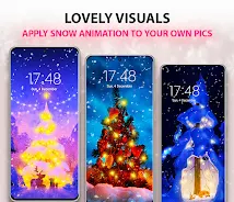 Schermata Christmas Tree Live Wallpaper 3