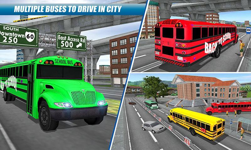 School Bus Driving Game 螢幕截圖 3