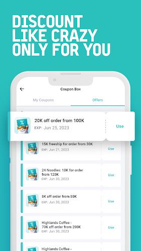 BAEMIN - Food delivery app Captura de tela 0