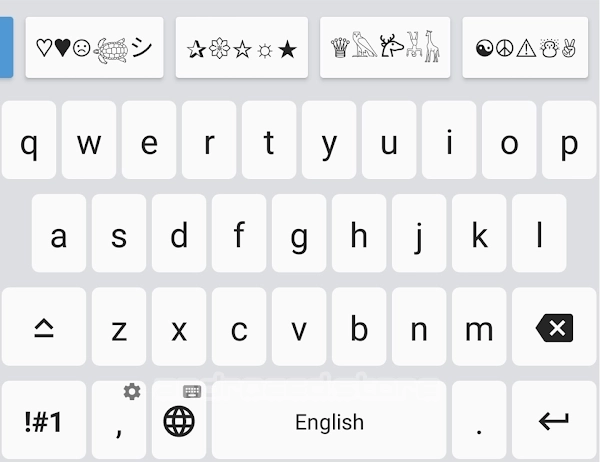 Fonts Font Keyboard for Emoji Symbols & Kaomoji ภาพหน้าจอ 3