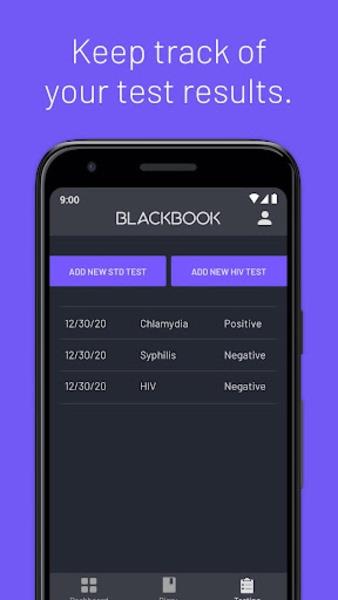 BlackBook स्क्रीनशॉट 0