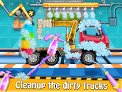 Construction Truck Kids Game Ekran Görüntüsü 2