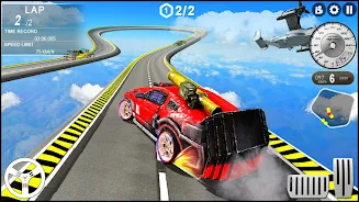 Impossible GT Racing Car Stunt 螢幕截圖 1