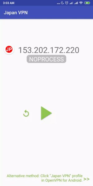 Japan VPN - Get Japanese IP 螢幕截圖 0