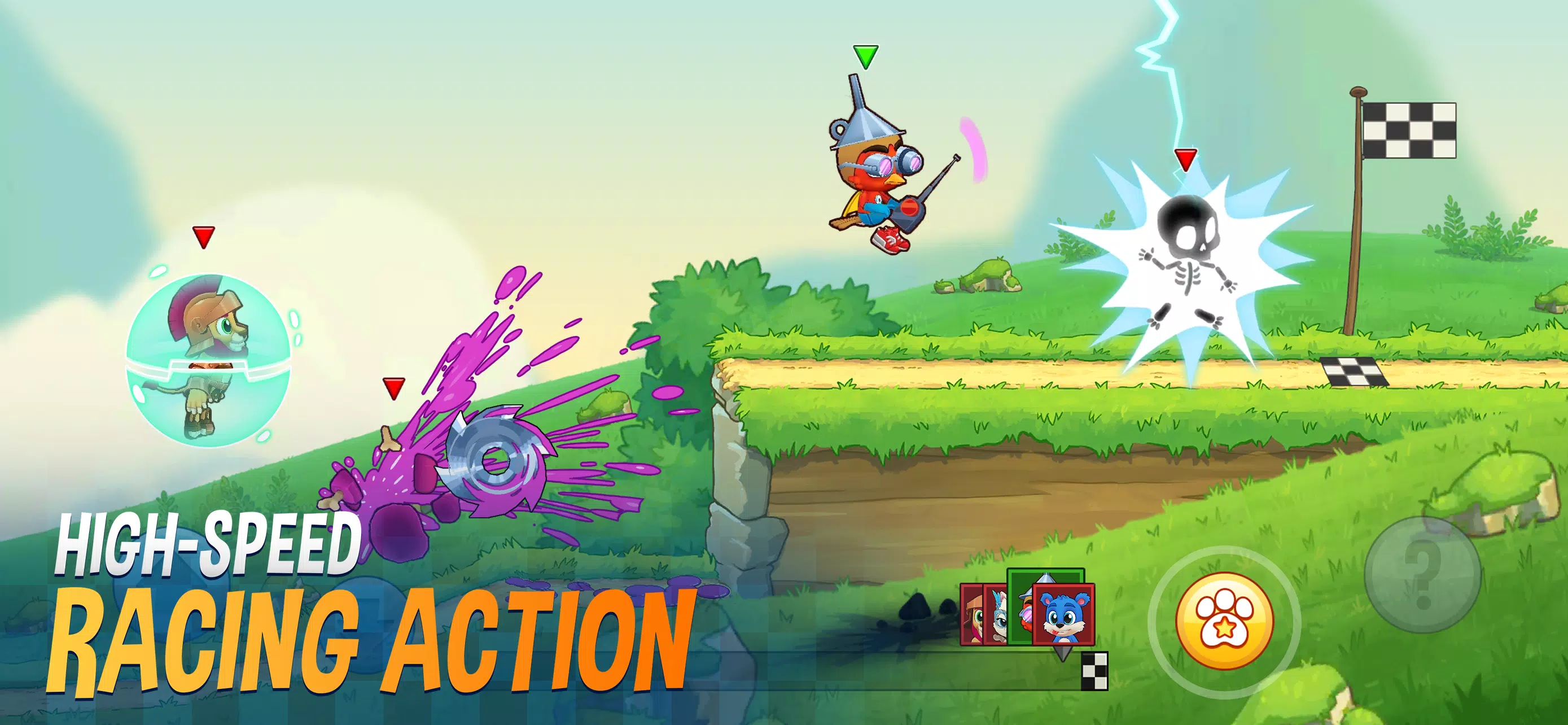 Fun Run 4 - Multiplayer Games Captura de pantalla 0