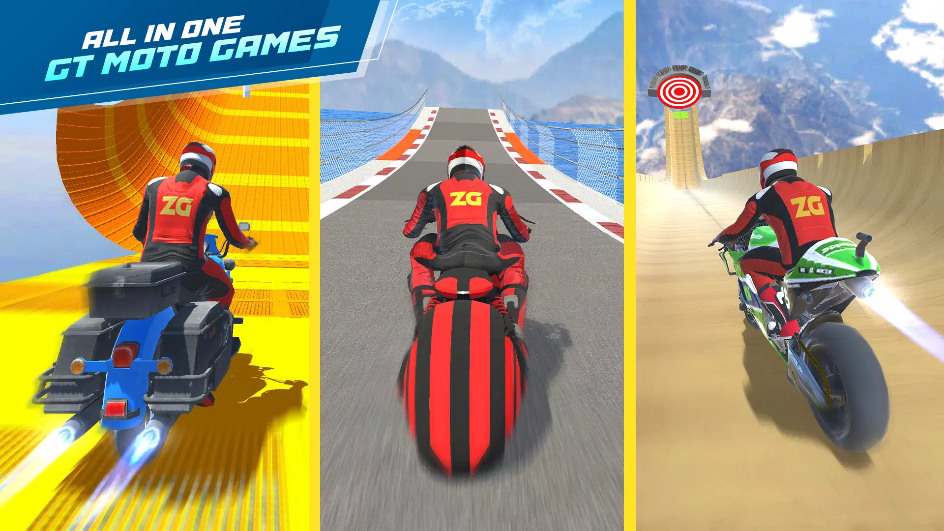 GT Moto Stunt 3D Captura de pantalla 2