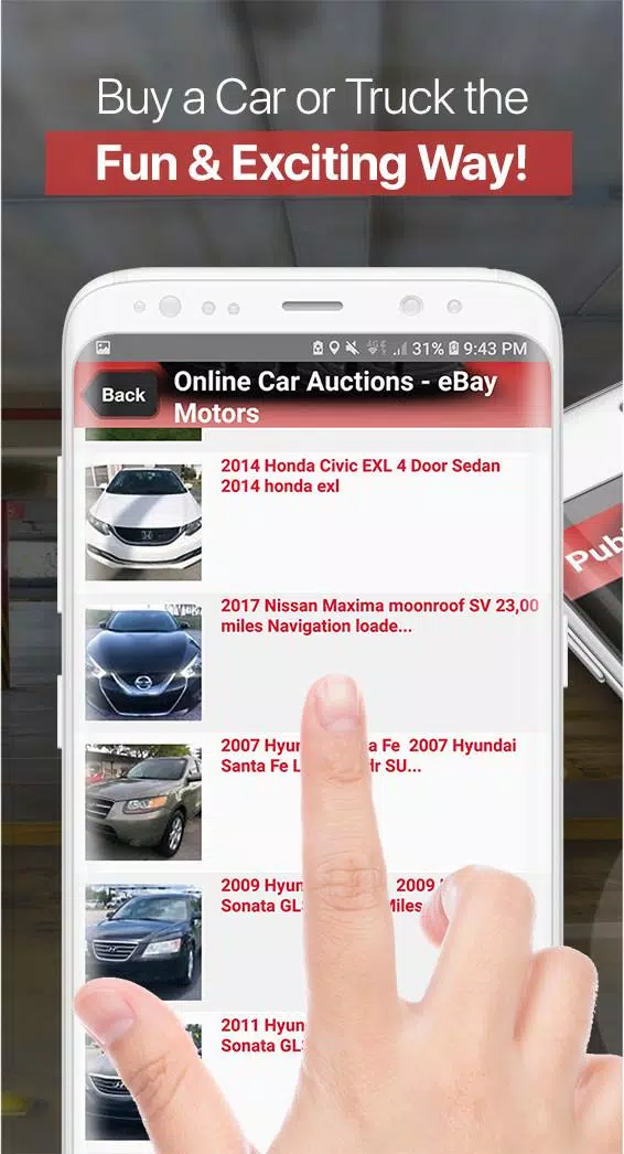 Public Car Auctions Directory スクリーンショット 0