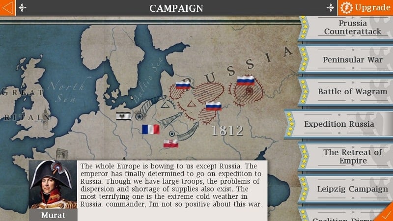 European War 4 : Napoleon 螢幕截圖 2