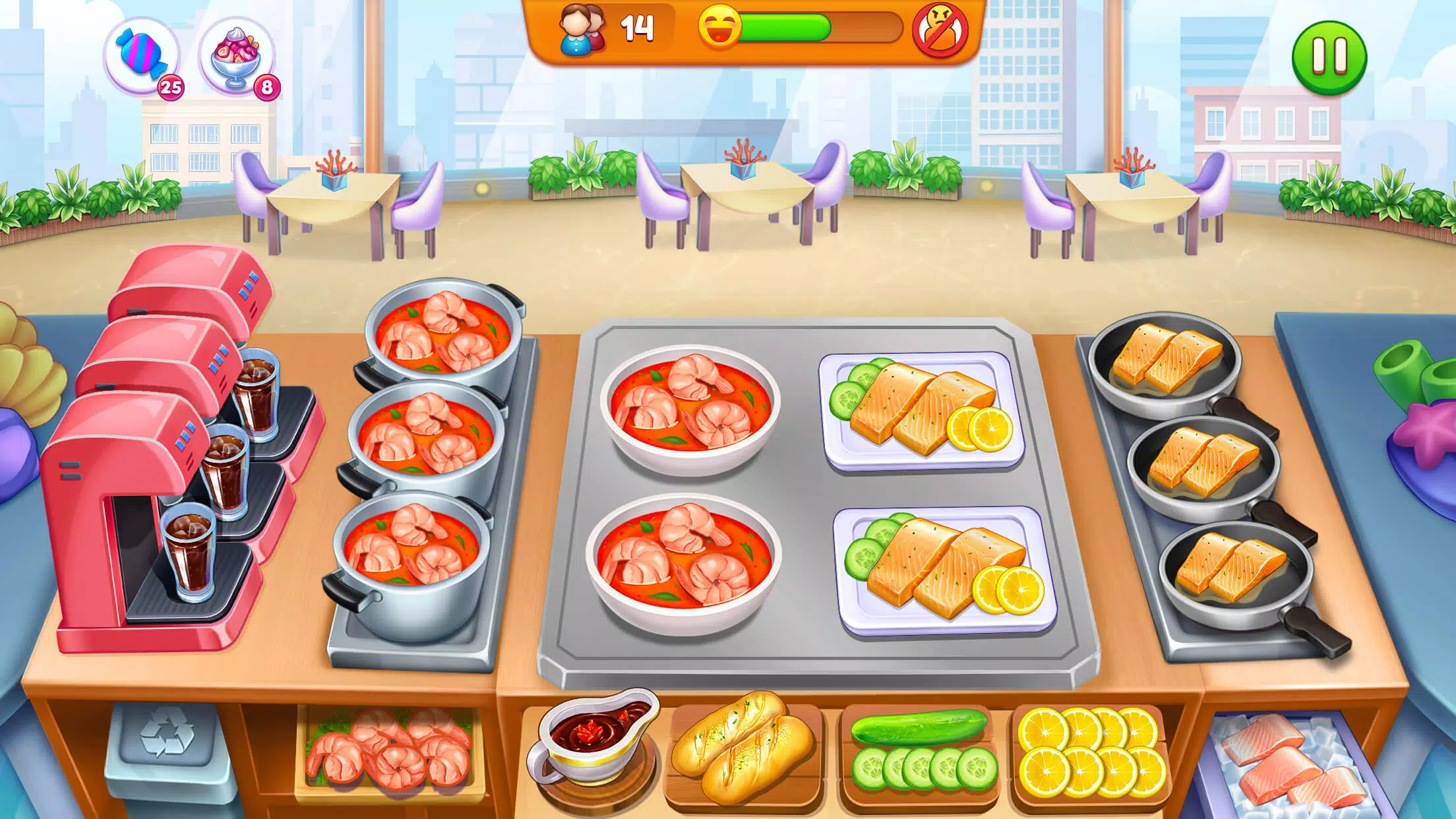 Cooking Restaurant Food Games Capture d'écran 0